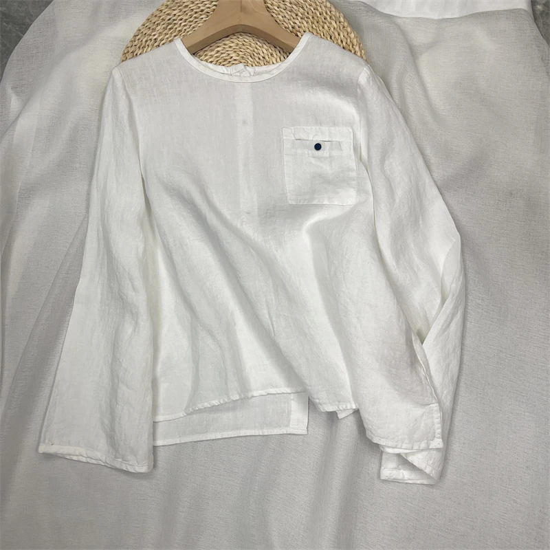 100%汉麻~A817~长袖 正反都可穿 宽松套头春夏休闲外套
