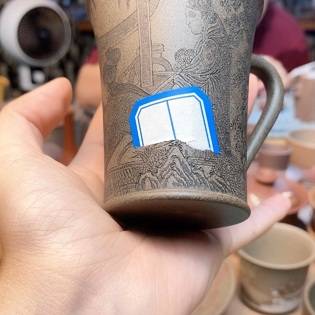 藏***阁紫砂茶杯宜兴紫砂杯