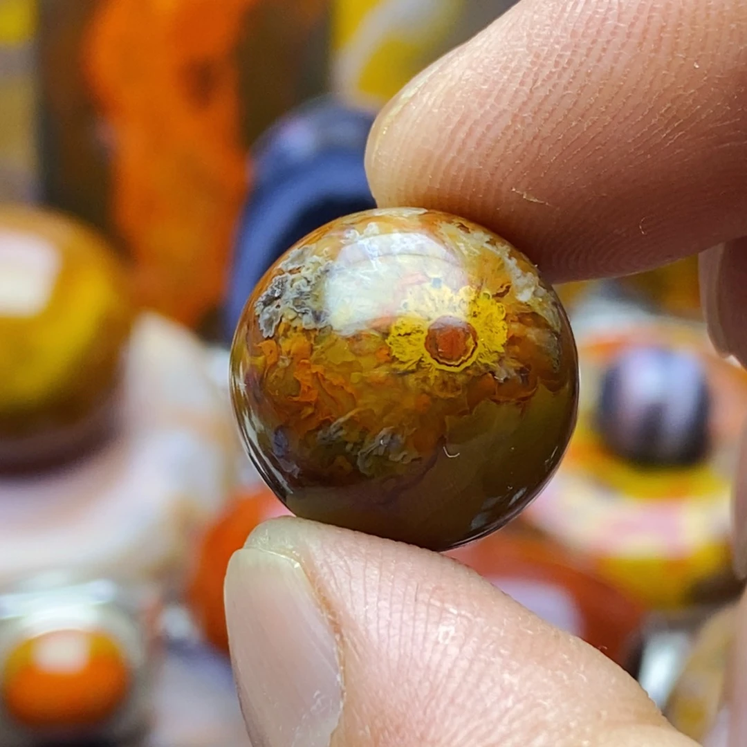 玛瑙/玉髓颈饰未镶嵌玄*