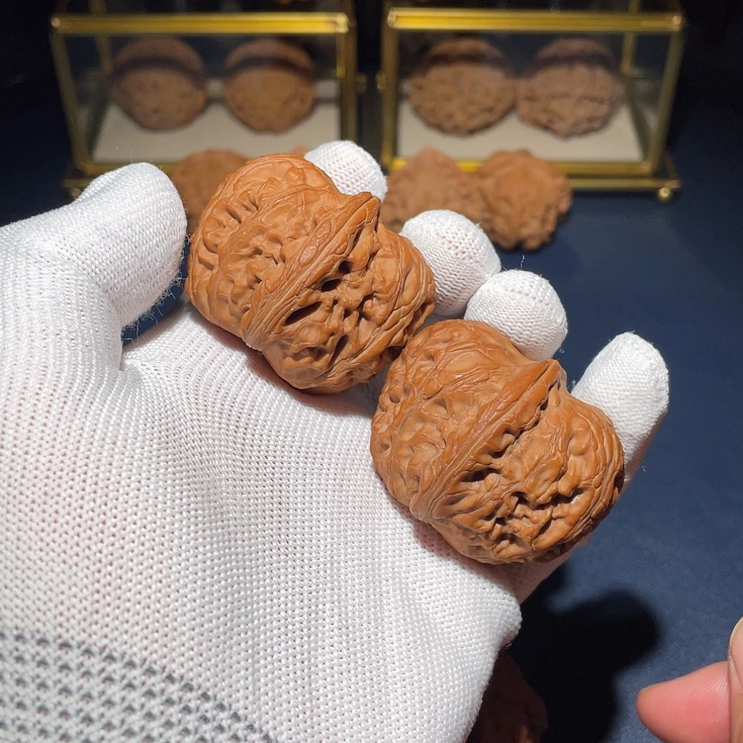 把件文玩核桃45平谷元宝