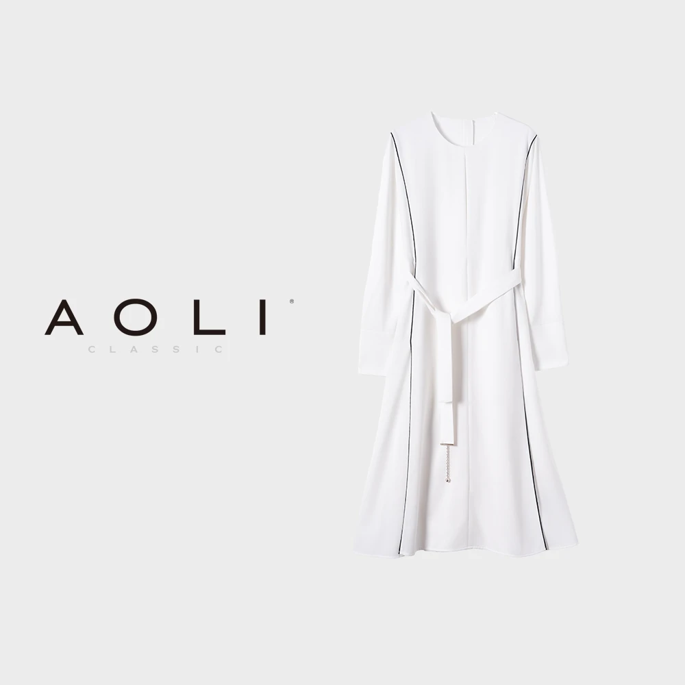 AOLI——2025夏季新款百搭显瘦连衣裙0110