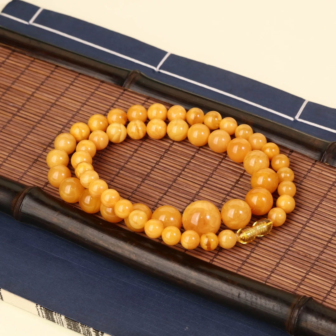 ⽼蜡圆珠塔链LCXCC0103248