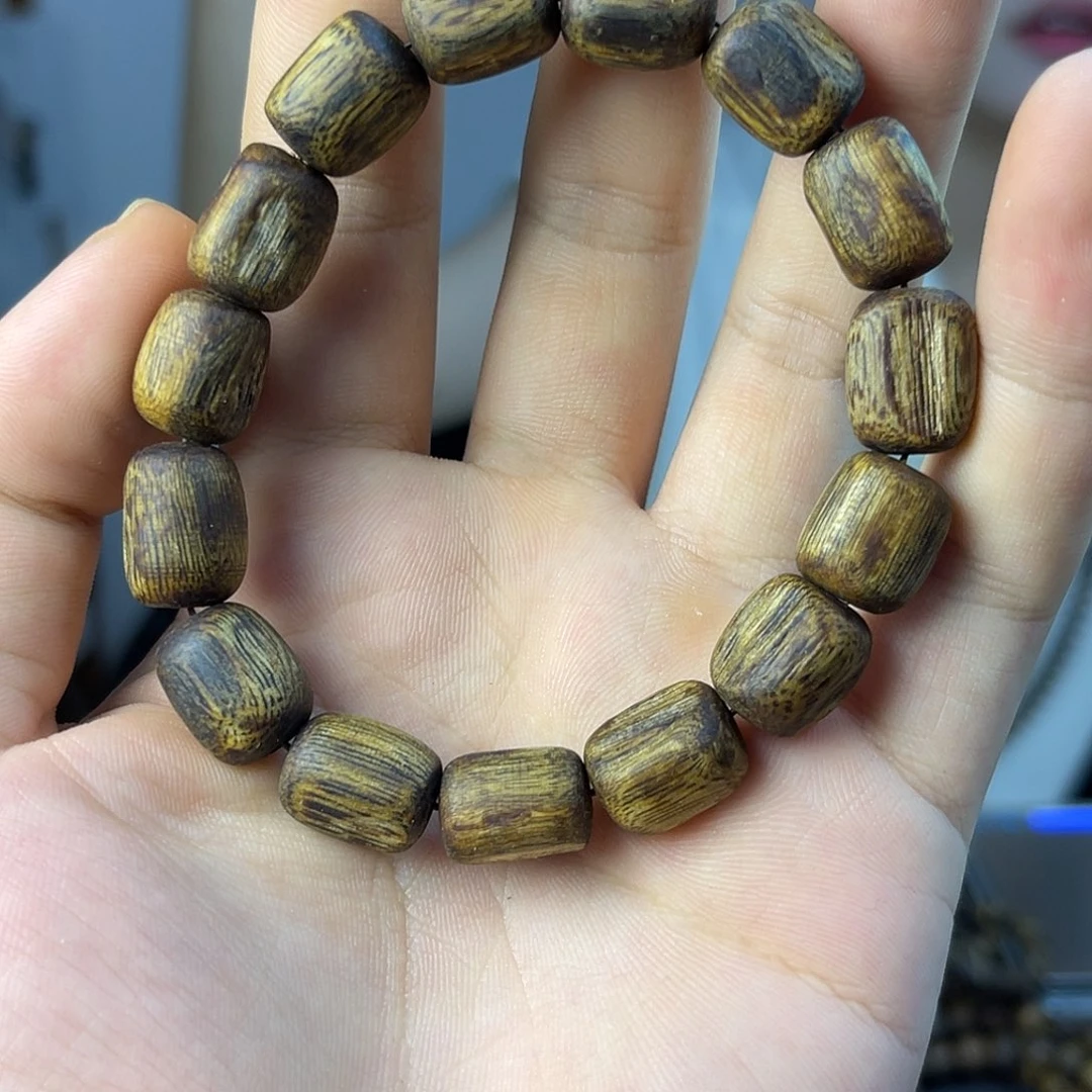 我***的沉香碎屑+树心油单圈