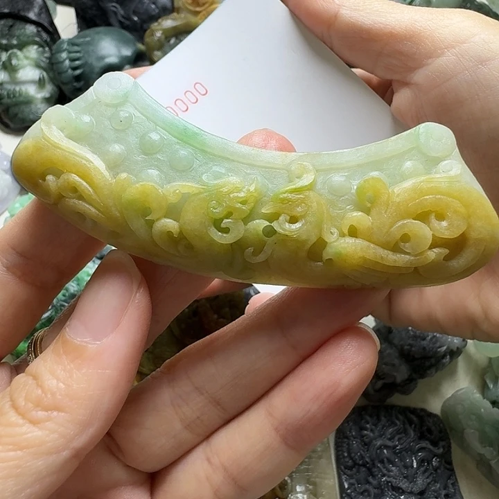 未镶嵌定制翡翠毛货