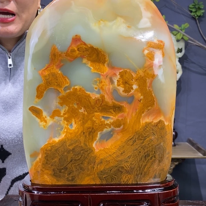 石材精品古青石摆件