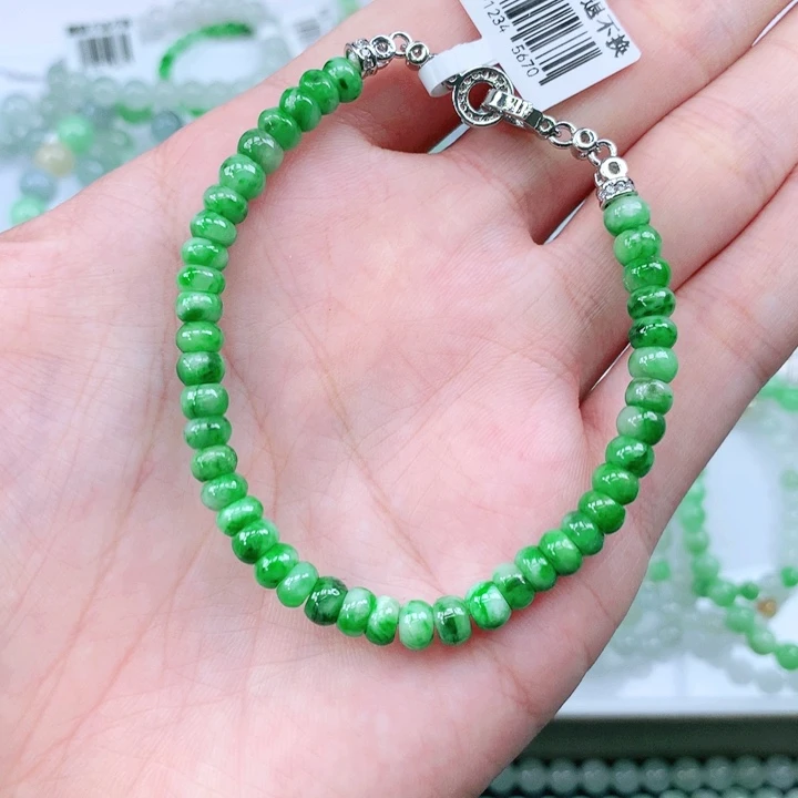 未镶嵌手链翡翠翡翠