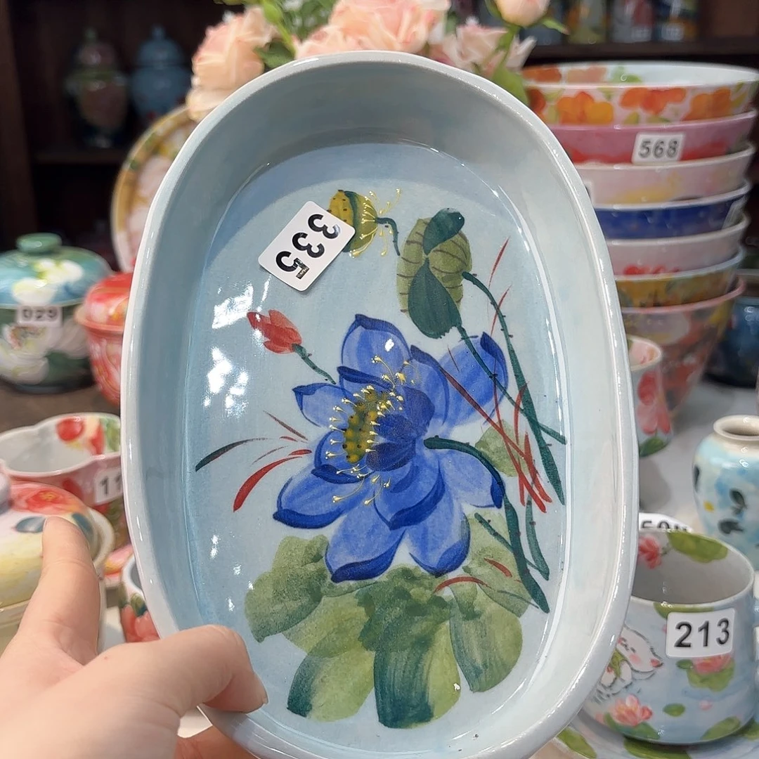 瓷片兔兔好可爱啊好