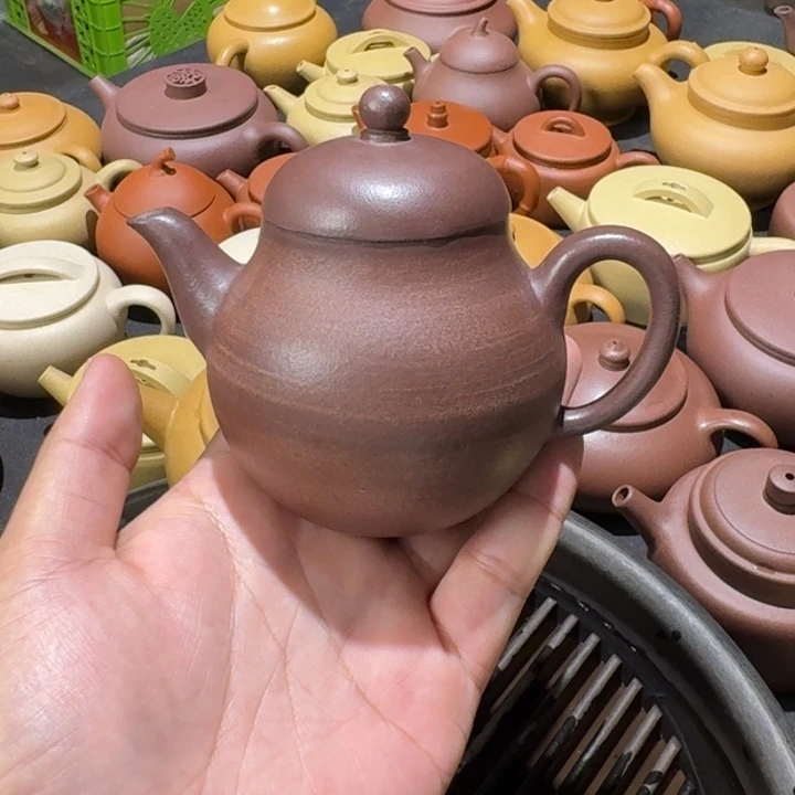 茶壶紫砂中槽清梨型230cc