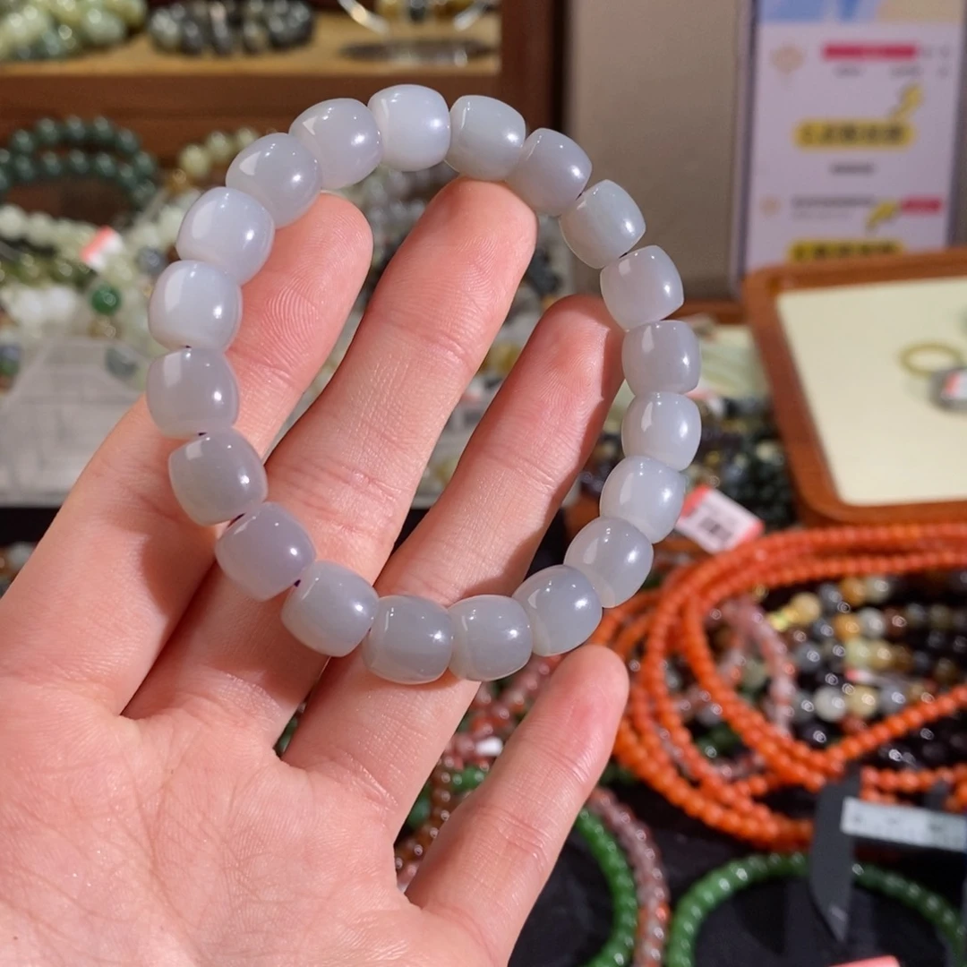 和田玉手链未镶嵌