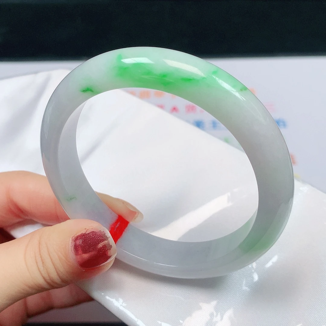 翡翠未镶嵌手镯1726