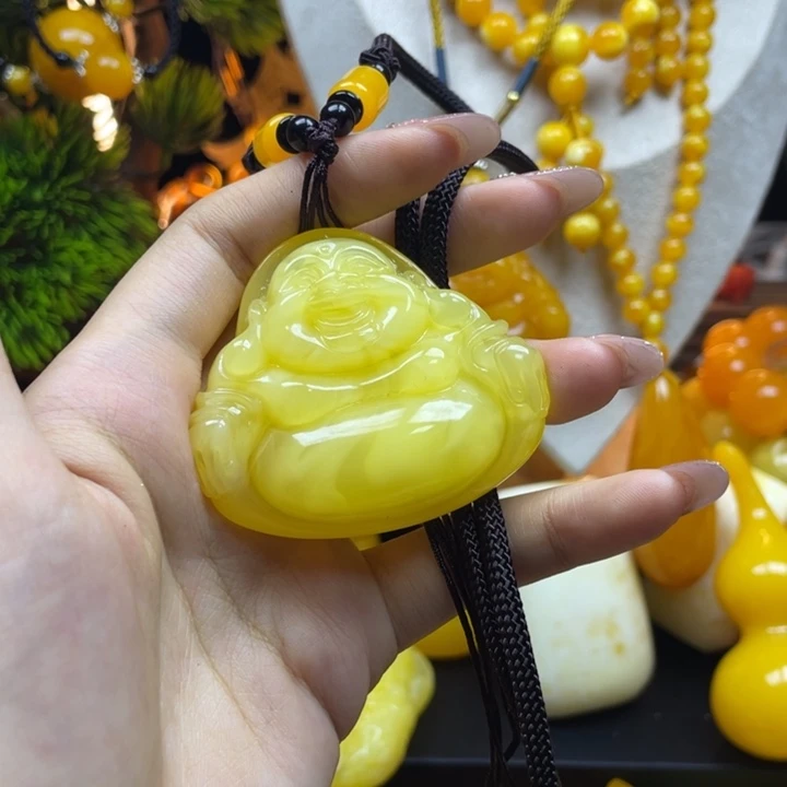 郁***༽非金属全品无瑕百花佛牌