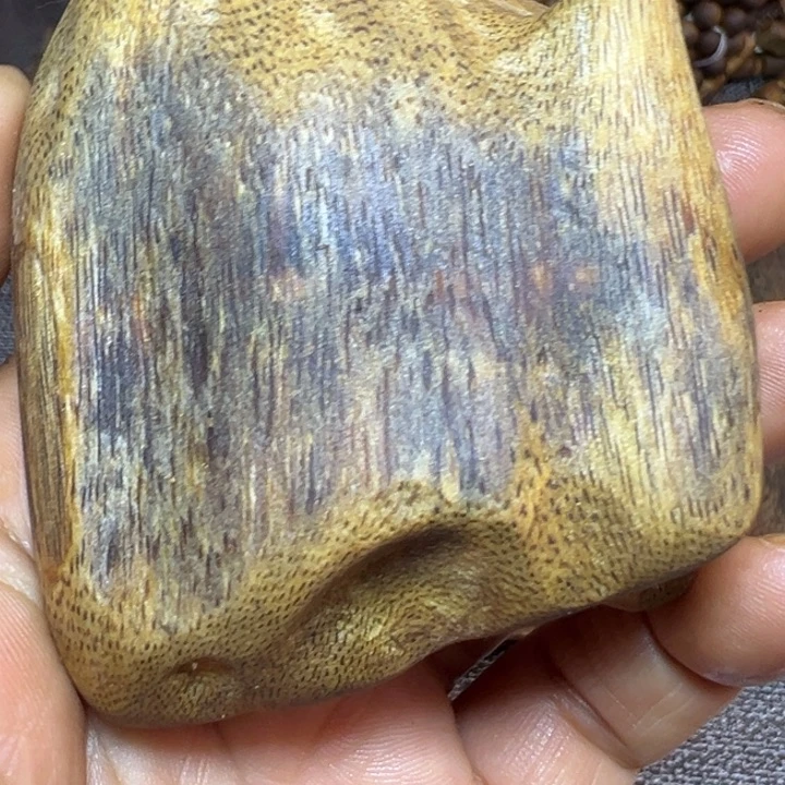 沉香碎屑沉香原母树白棋手把50.7克