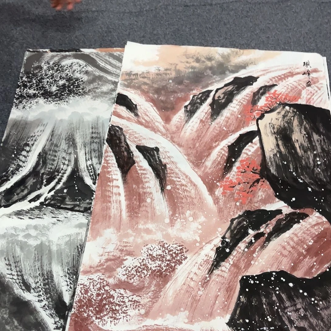 国画LT精品国画作品单付任发