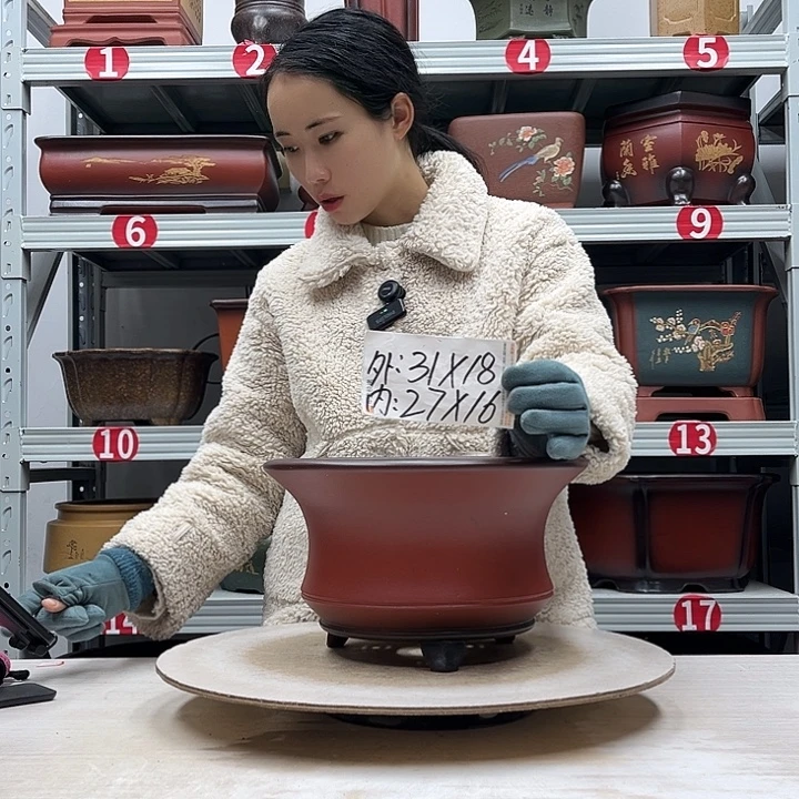 花盆紫砂紫砂花盆