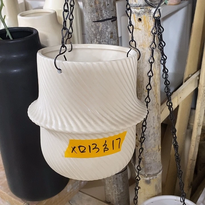 摆件陶盆有孔 微瑕介意勿拍