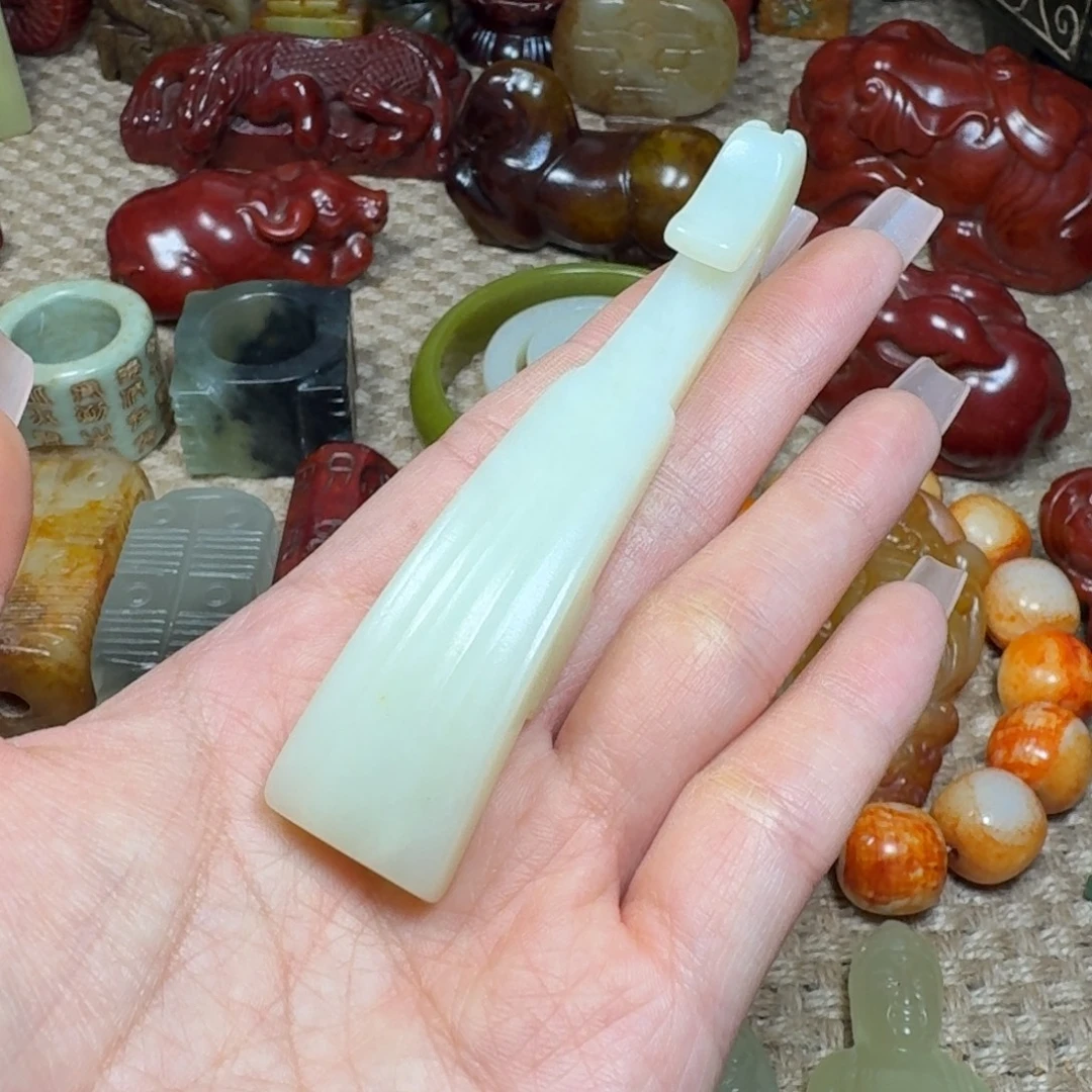 吊坠白玉菩提挂件