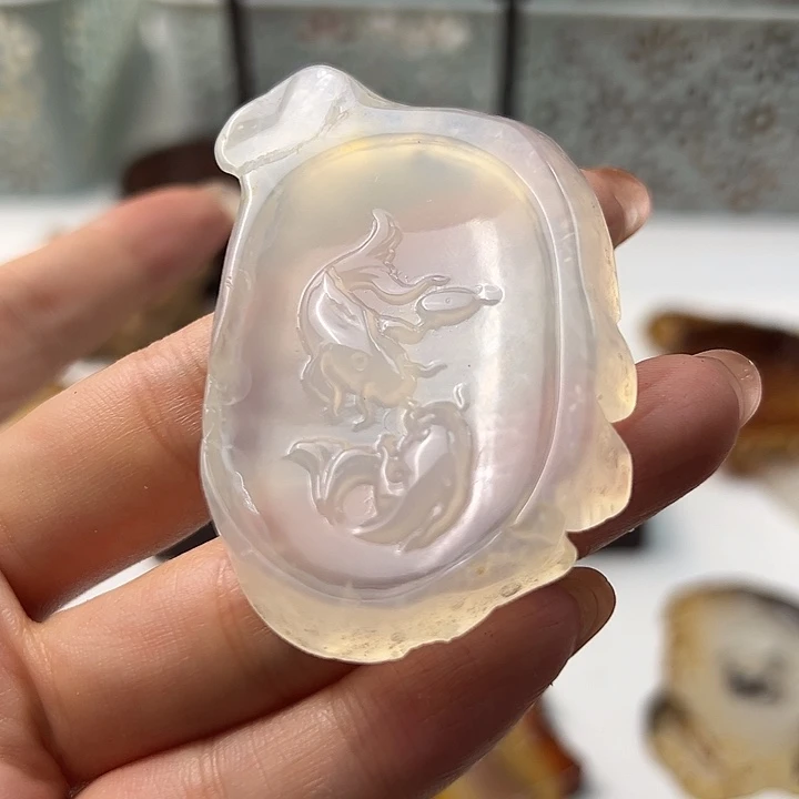 玛瑙/玉髓颈饰合金