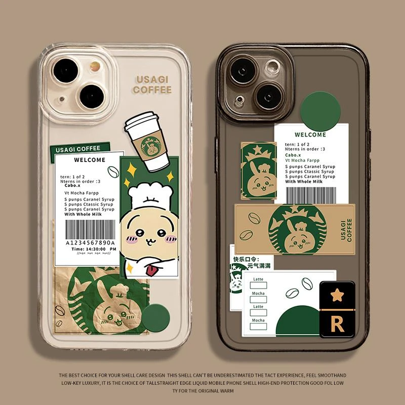 适用乌萨奇chiikawa个性小米16高级感13ultra红米k70咖啡no手机壳