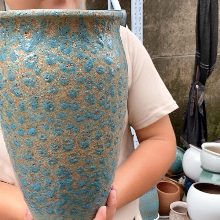 紫砂花盆口19高33福利