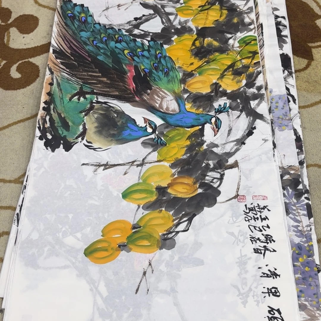 国画王孝华老师作品刘