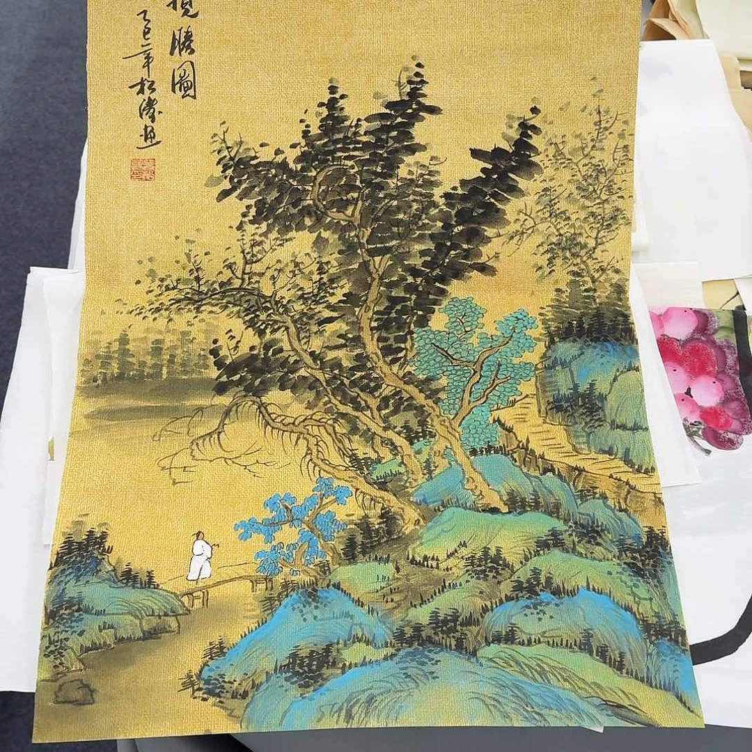 国画纯手绘作品欣赏