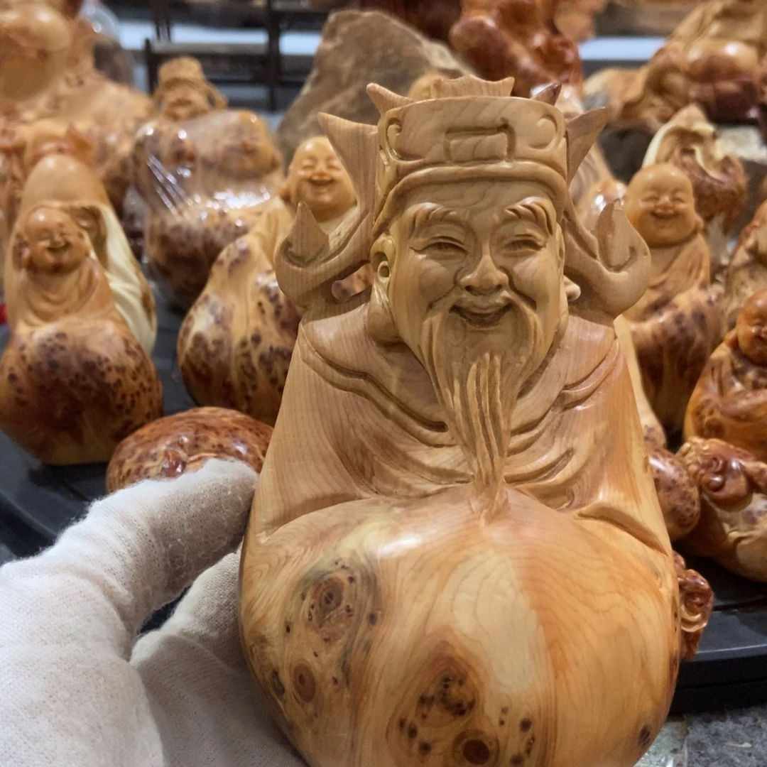 柏木（崖柏）留疤财神