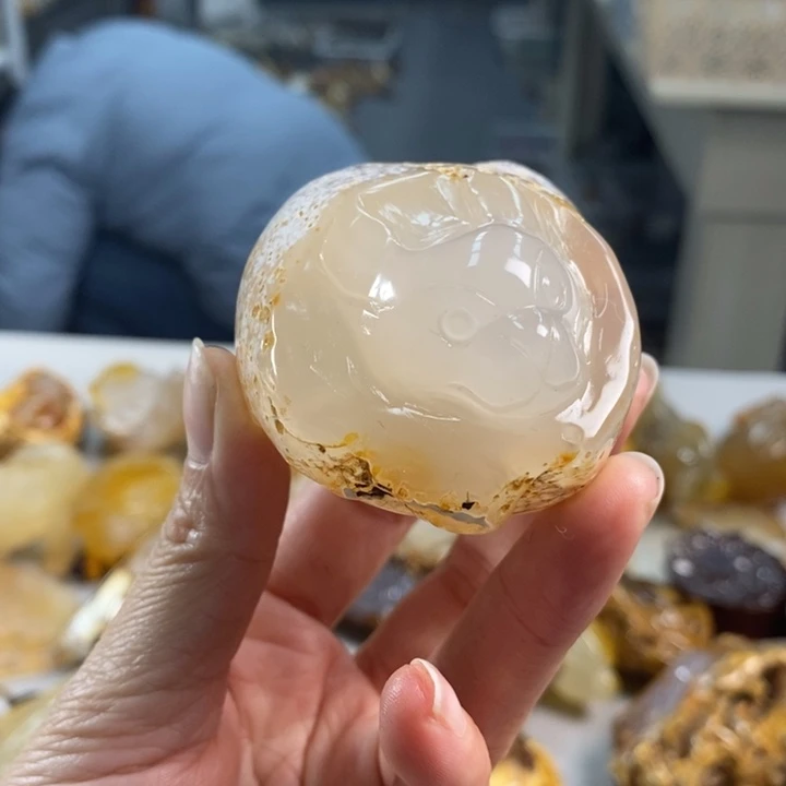 玛瑙/玉髓吊坠(不含链)未镶嵌