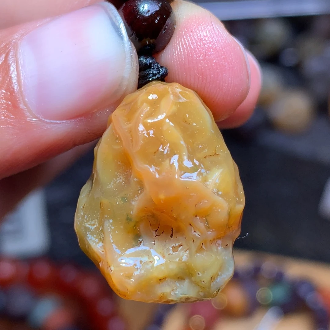 未镶嵌玛瑙/玉髓珠宝半成品