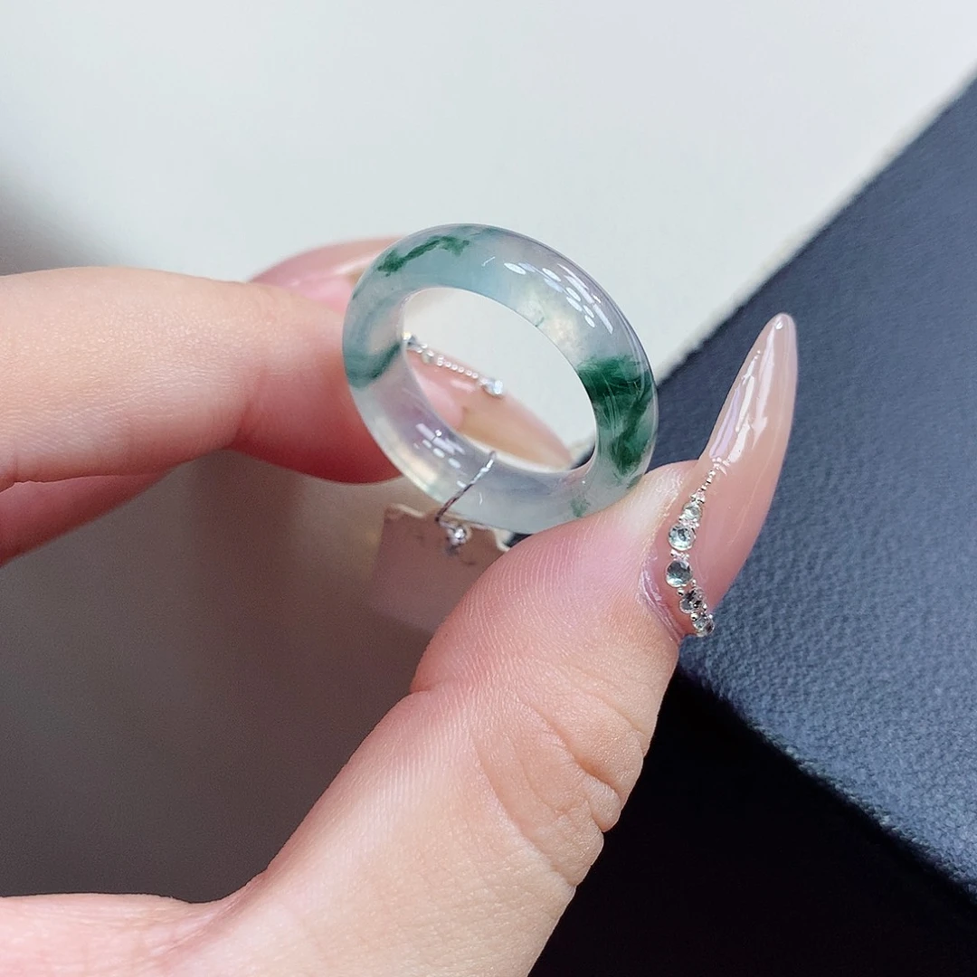 翡翠戒指未镶嵌15号