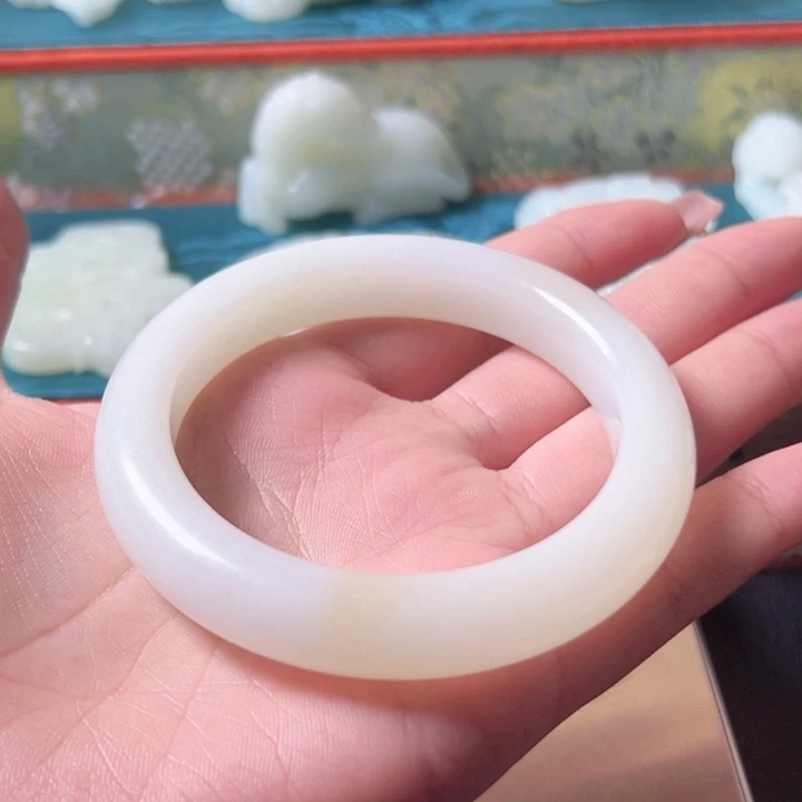 和田玉未镶嵌挂件4