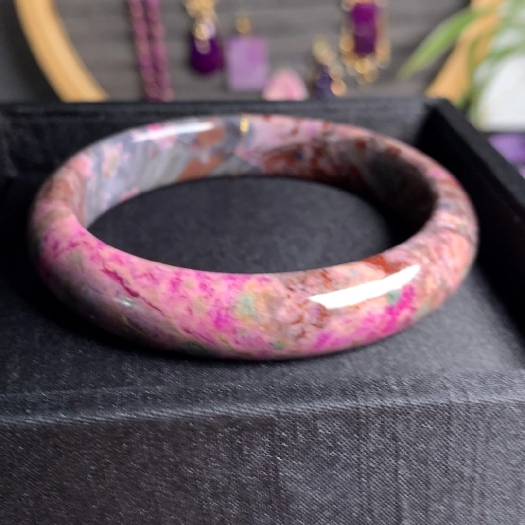 苏纪石（舒俱来）未镶嵌手镯