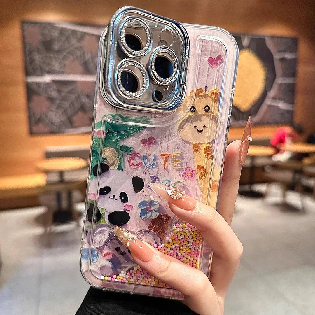 小熊猫新款适用苹果16promax手机壳带拍照按键iPhone15Pr17promax