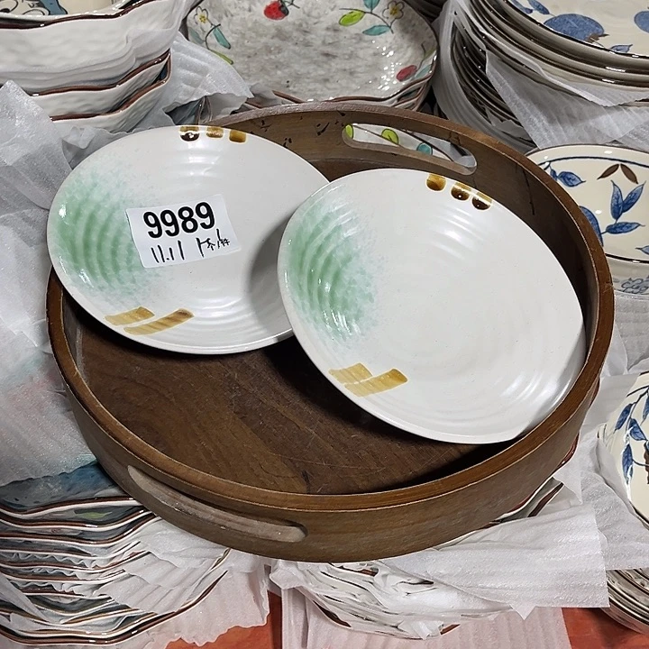 瓷微瑕外贸餐具9989