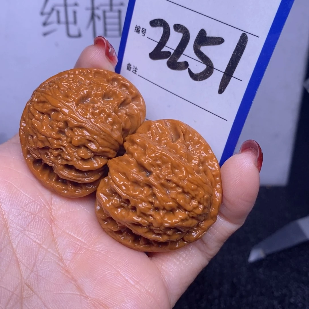 文玩核桃把件2251/40白狮子福利