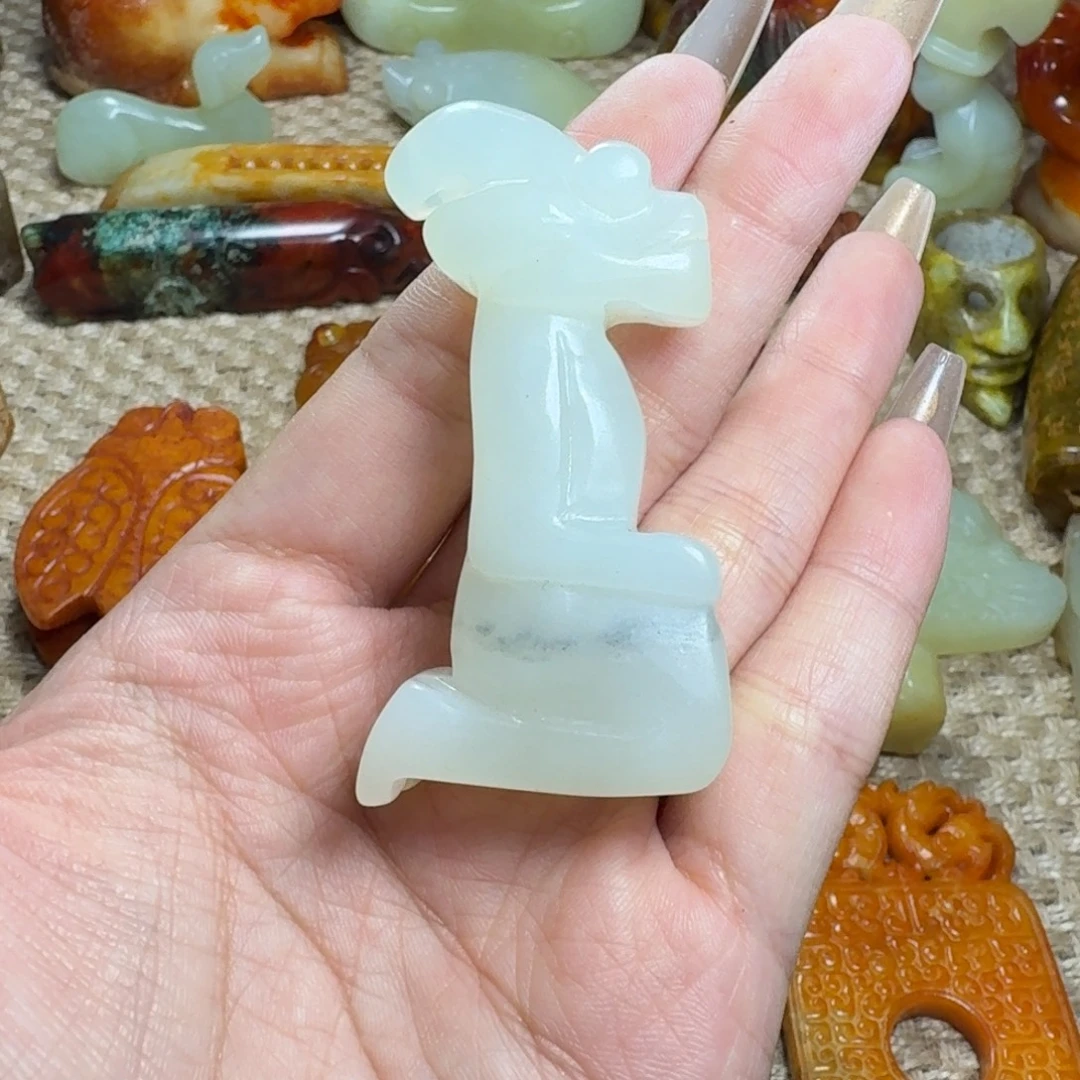 吊坠白玉菩提挂件