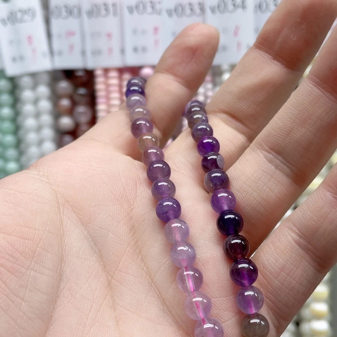 一***寒合金玛瑙/玉髓珠宝半成品6mm一条