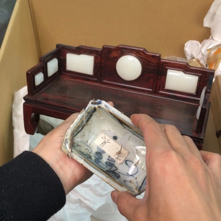 陶瓷孤品单件车里拍