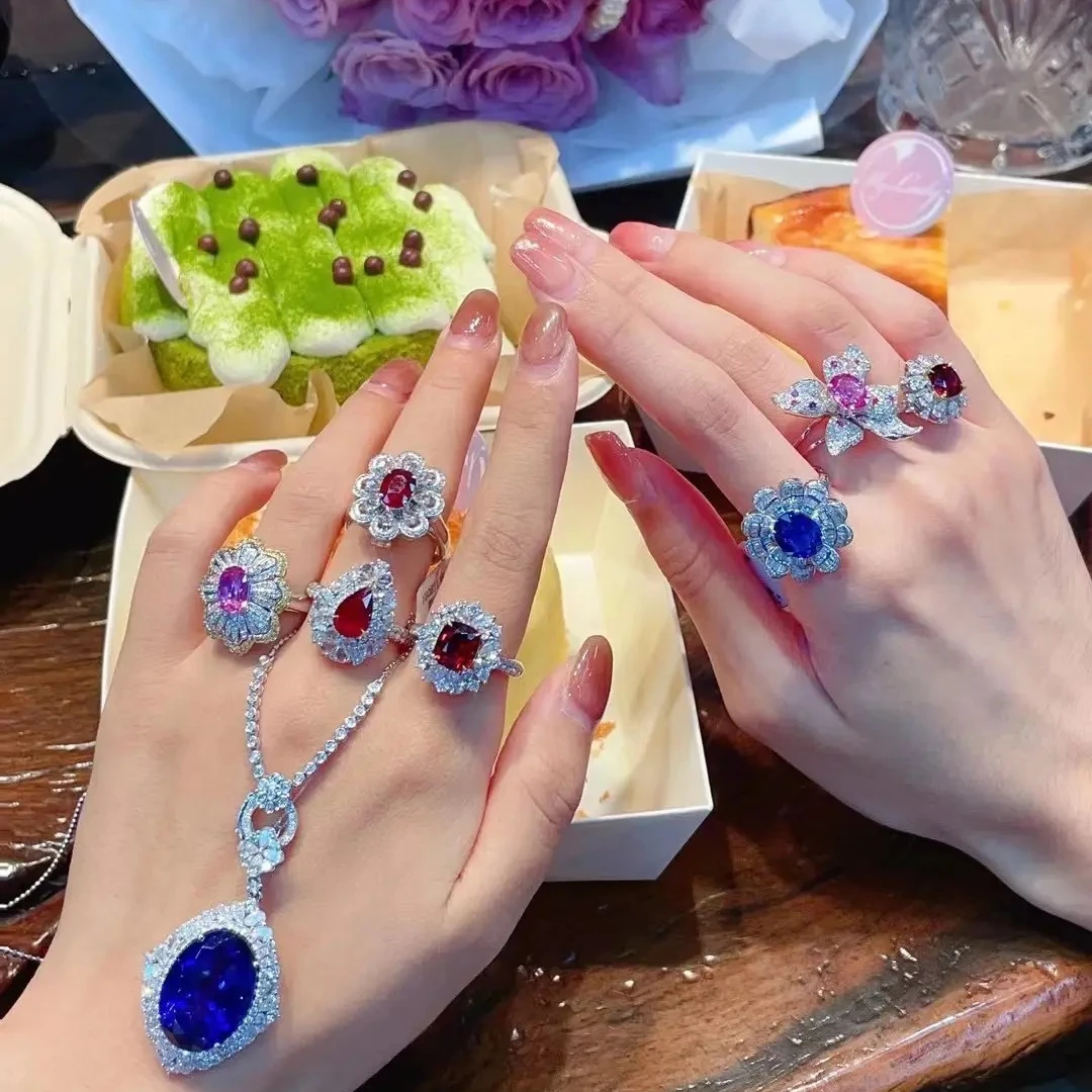 18K金孤品蓝宝石专拍链接LC787