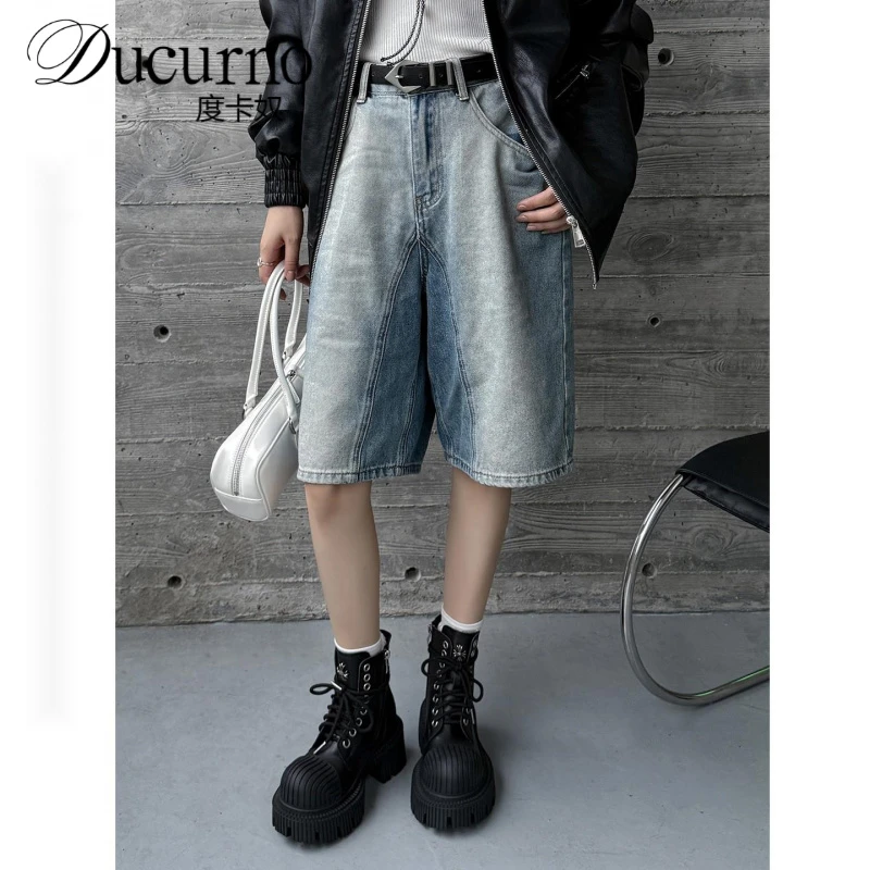 小众设计增高靴2025设计感多功能修身摩托车靴ins宽松骑士靴短靴