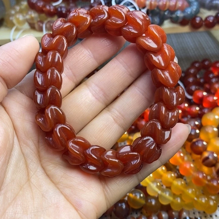 玛瑙/玉髓未镶嵌手链