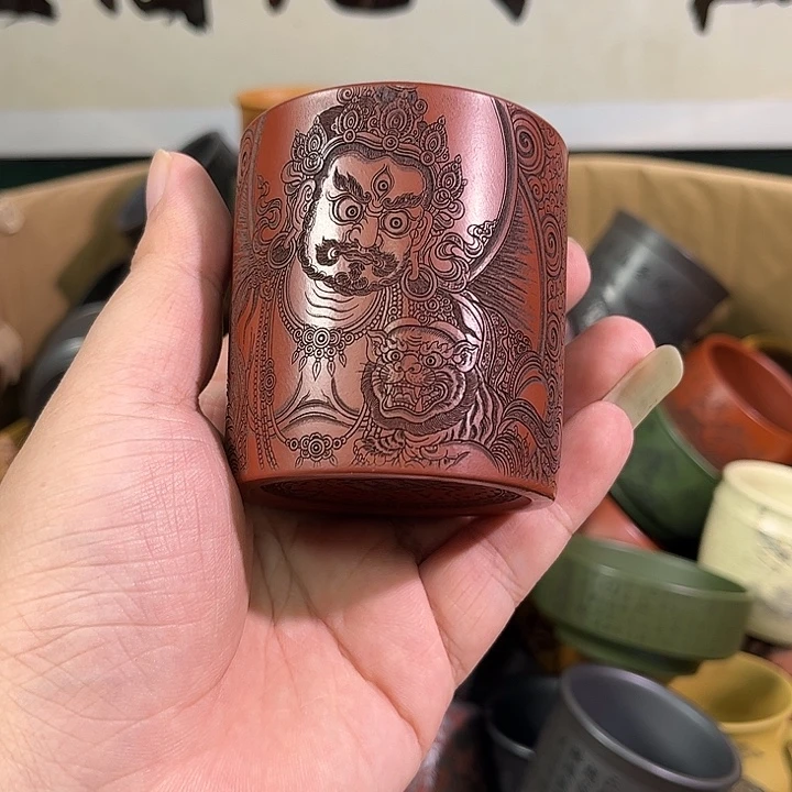 茶杯紫砂全手工紫砂主人杯