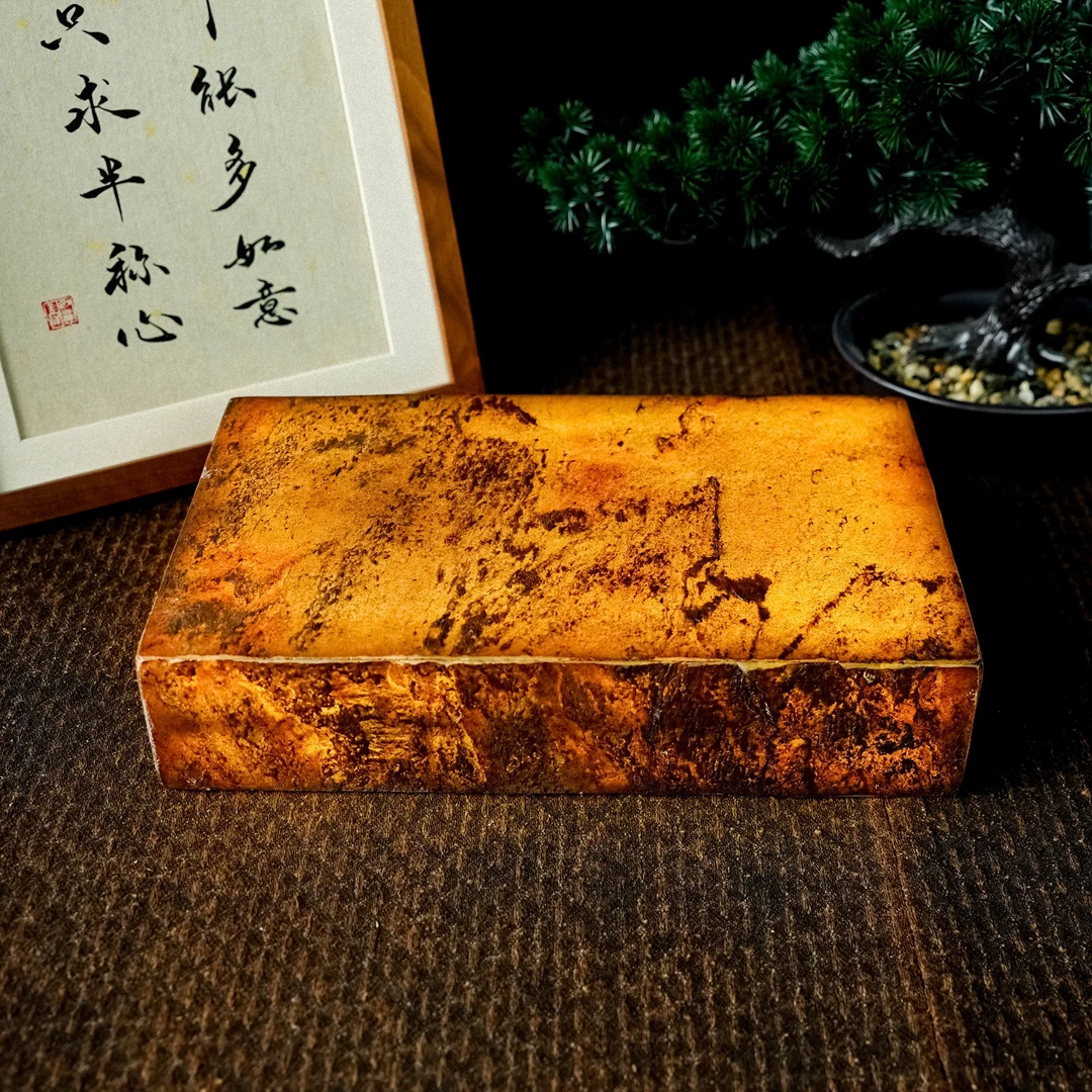 【古篱】长方岩石灯