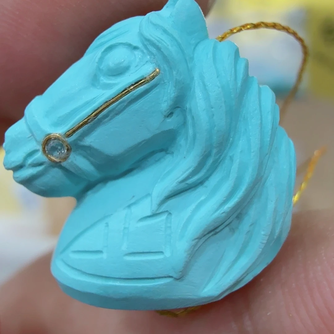 绿松石未镶嵌配饰