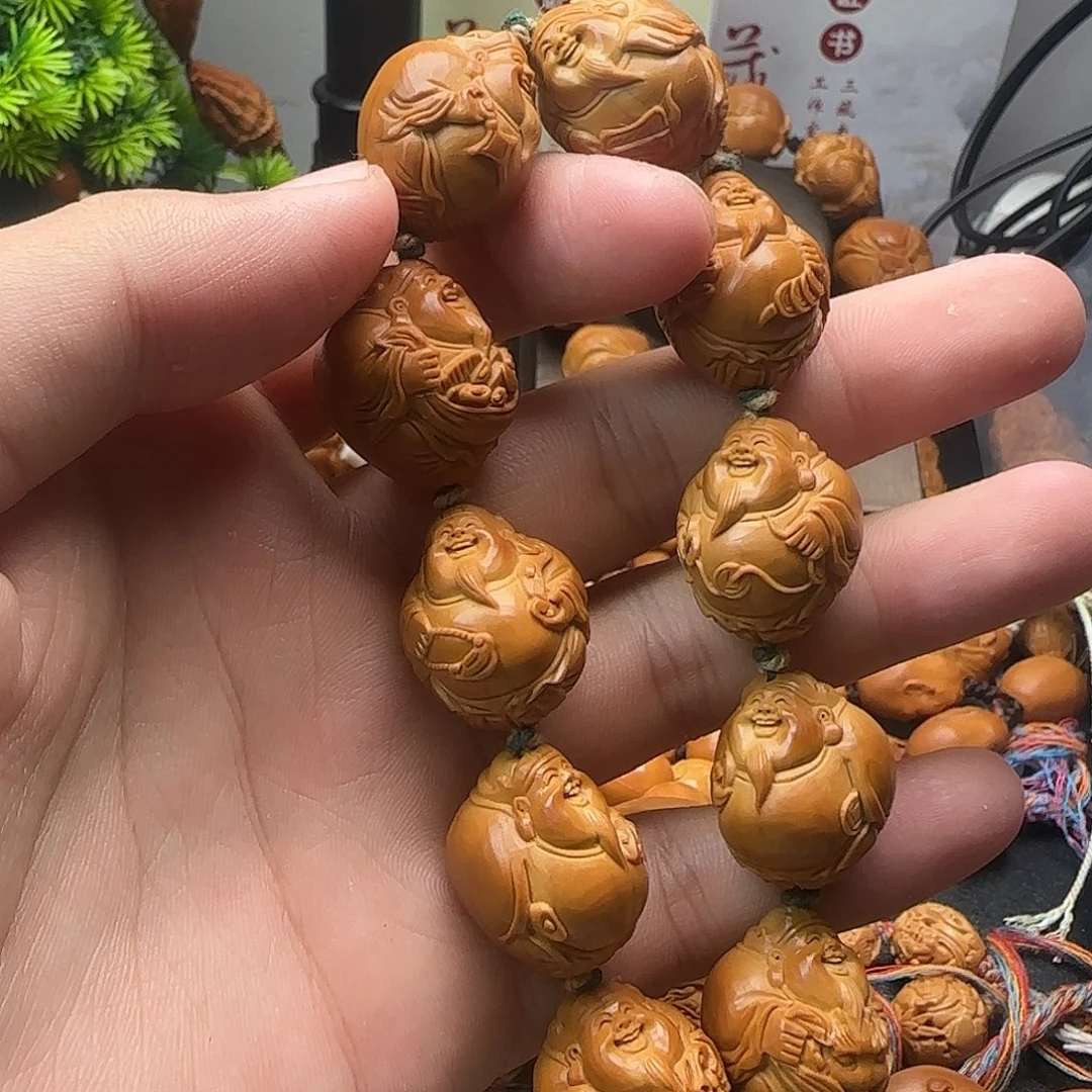 橄榄核手串/手链财神