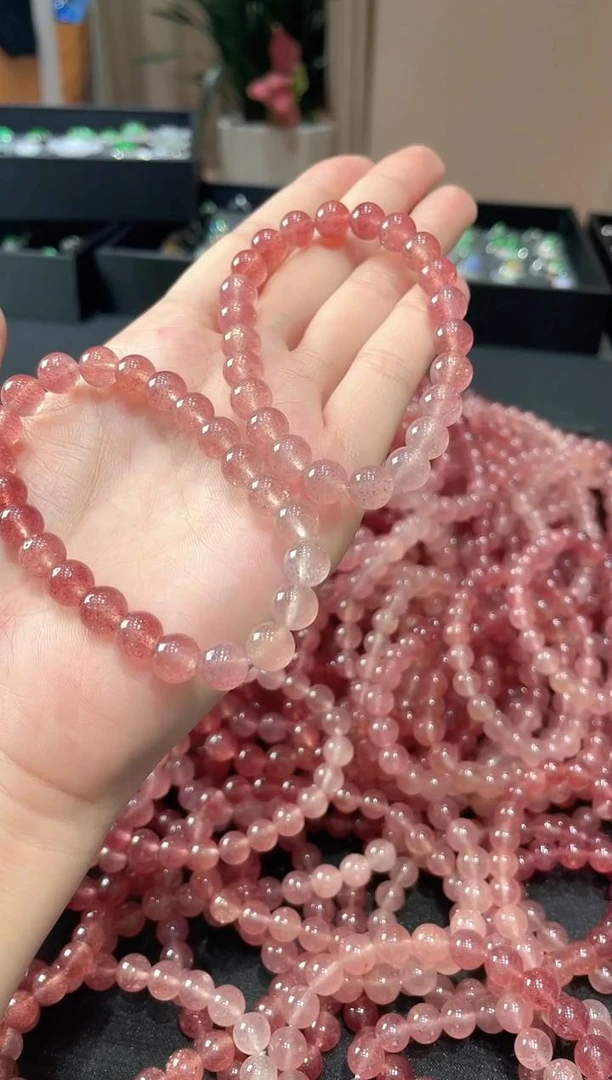 么么珠宝/石英质玉手串/0331M044/多样性发1