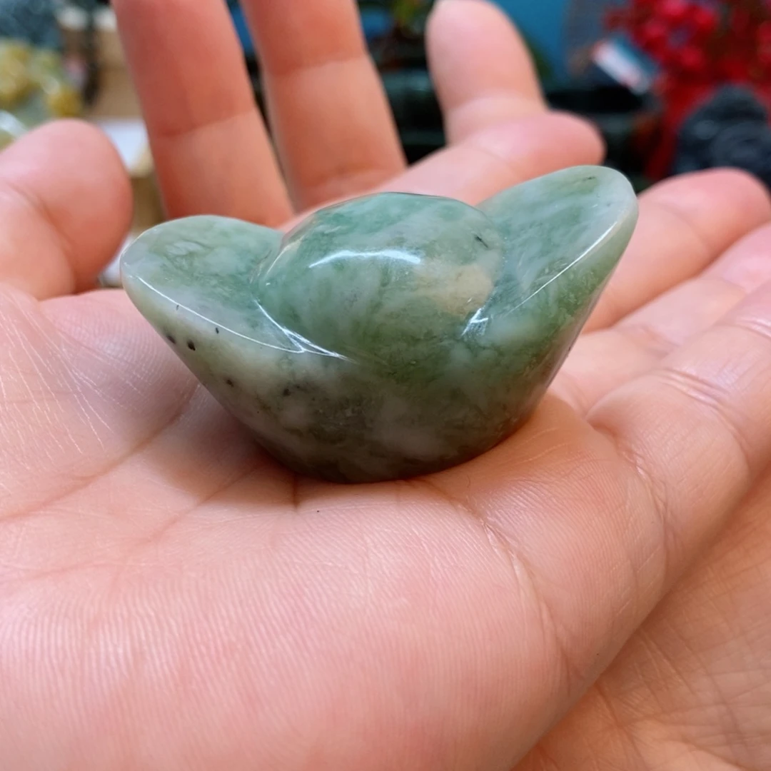 蛇纹石玉手把未镶嵌