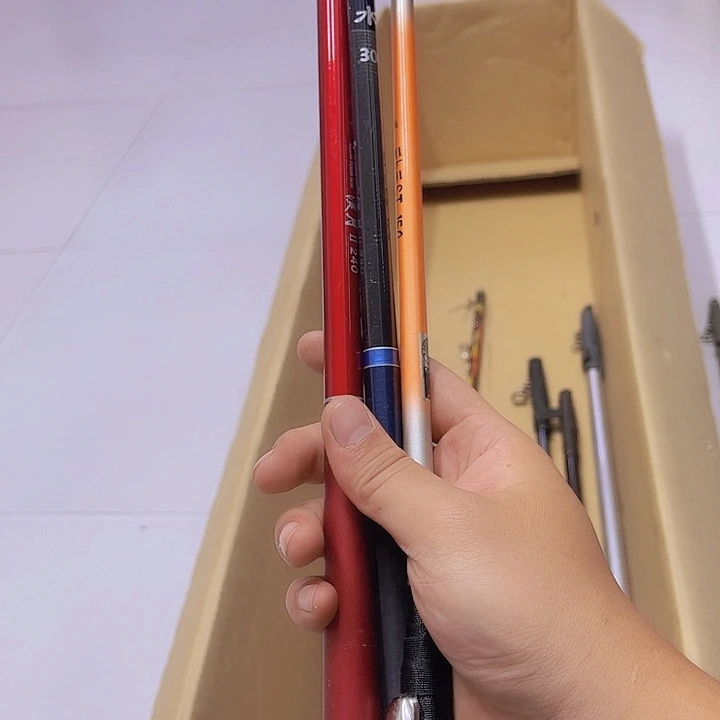 随**。中古鱼竿 一物一拍 看好下单