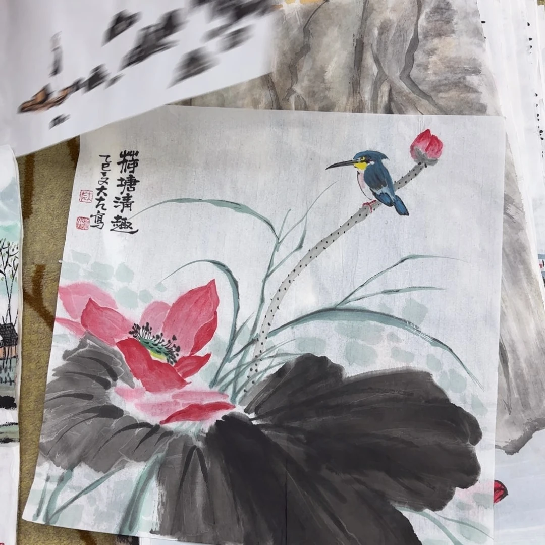 w***国画左庭强李欣主播