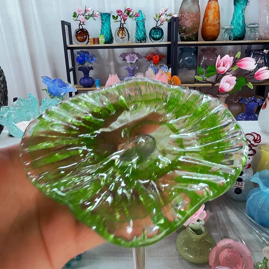游***啊安妮花瓶琉璃摆件