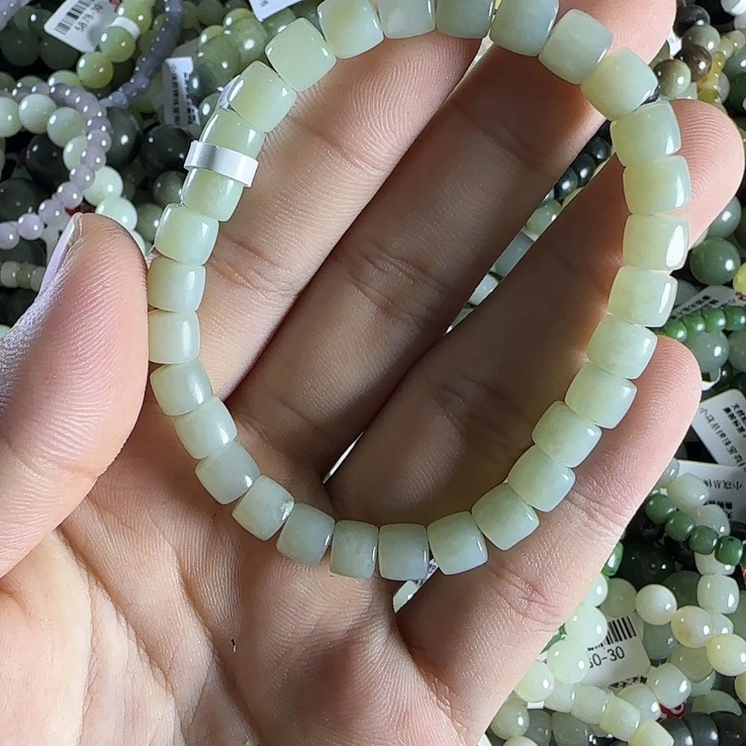 和田玉手链未镶嵌133